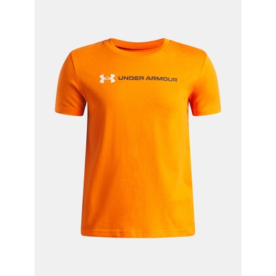 Under Armour UA B Logo Wordmark SS Oranžová