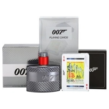 James Bond 007 Quantum EDT 50 ml + hrací karty dárková sada