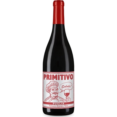 Salute Primitivo 2024 Červené suché 13% 0,75 l (holá láhev)
