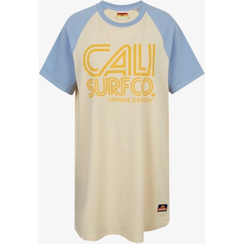 Superdry Cali Surf Raglan Tshirt Dress Рокля SuperDry | Rozov | ЖЕНИ | XS