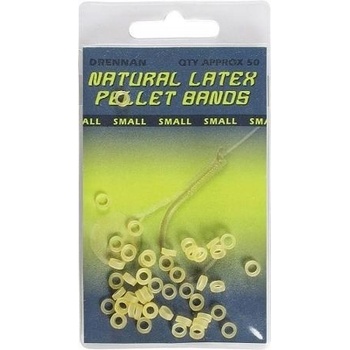 Drennan peletové krúžky Natural Latex Pellet Bands Micro