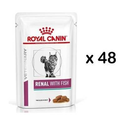 Royal Canin VD Cat Renal Fish 48 x 85 g
