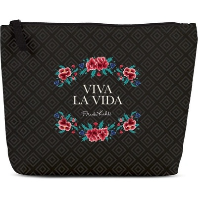 Frida Kahlo 62216-0100 kosmetická taška L černá
