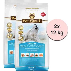 Wolfsblut VetLine Управление на теглото 2 x 12 кг