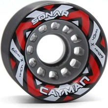 Riedell - Cayman Wheels 65mm / 95a - Black (sada 4 koleček)