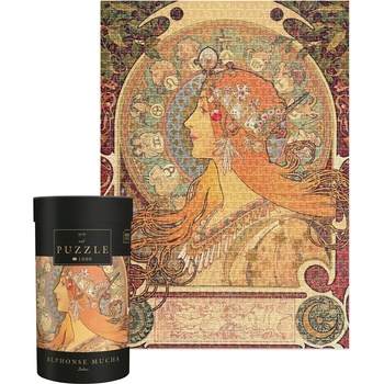 Interdruk - Puzzle Mucha: Zodiac ART - 1 000 piese