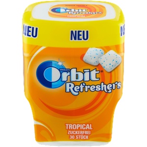Orbit Дъвки на дражета Tropical, 30 бр. , 67 g (10471058)