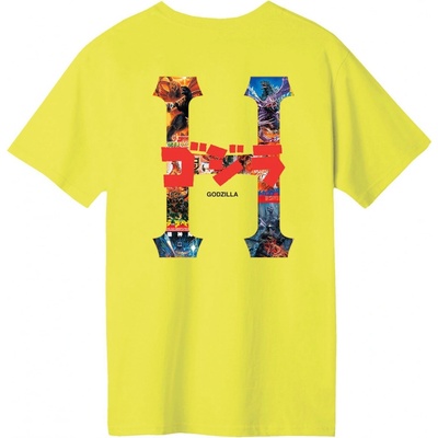 HUF Godzilla Classic H Tee yellow