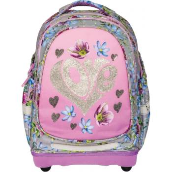 S-Cool Ученическа раница s-cool анатомична, love, 24 л