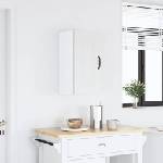 vidaXL Кухненски стенен шкаф, Kalmar, бял, инженерно дърво (853537)