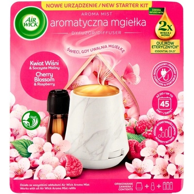 Air Wick Aróma difuzér Čerešňové kvety a malína 20 ml