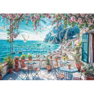 Schmidt Spiele - Puzzle Terrace by the sea - 1 000 piese