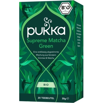 Pukka Herbs Био зелен чай Supreme Matcha Green - 20 пакетчета чай