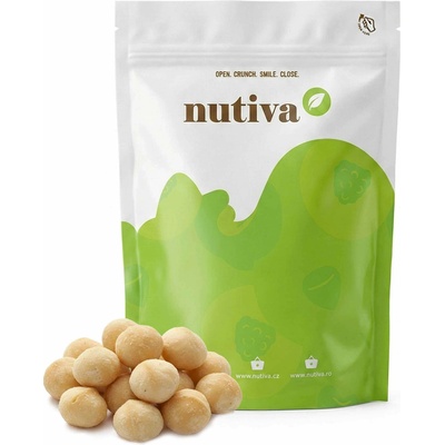 NUTIVA Makadamové orechy pražené na sucho solené 200 g