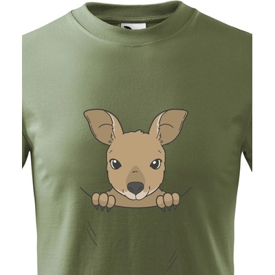 dětské triko Klokan Military 69