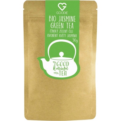 GOODIE BIO Zelený čaj Zelený jasmínový čaj BIO 50 g