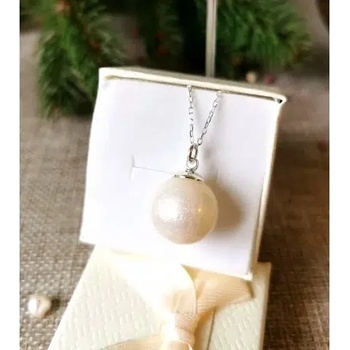 Meganflo Сребърна перла с кърма