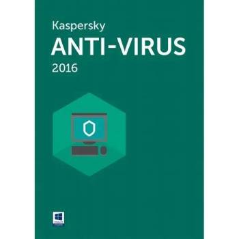 Kaspersky Anti-Virus 2016 Renewal (1 Device/1 Year) KL1167OCAFR