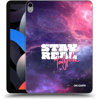 Picasee silikónový prehľadný obal Apple iPad Air 4 10.9 2020 Stay Real