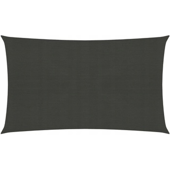 vidaXL HDPE 160 g/m² 3 x 5 m antracitová