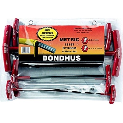 Bondhus Sada T klíčů BTX 80M BD13187