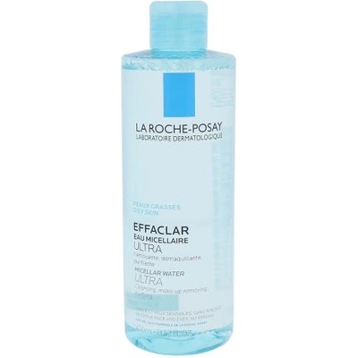 La Roche-Posay Effaclar Micellar Water Ultra Oily Skin 400 ml мицеларна вода за мазна и проблемна кожа за жени