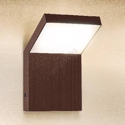 Brilagi - LED външно стенно осветително тяло RIANO LED/8W/230V кафяво IP65 (BG5541)