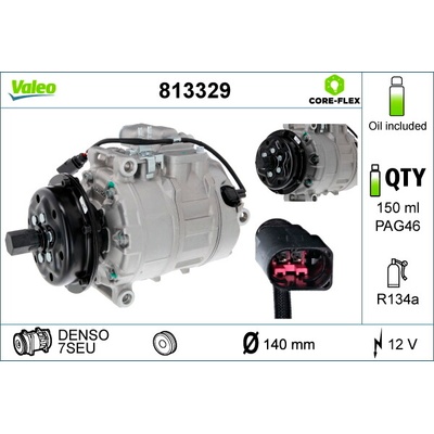 Kompresor klimatizace VALEO 813329