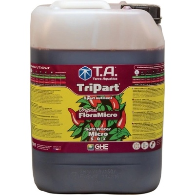 General hydroponics Tripart micro sw 10l (flora series)