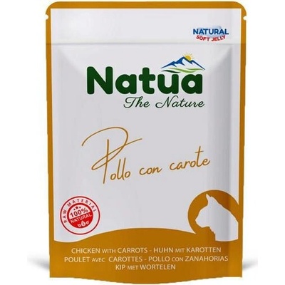 Natua Cat Adult Kuřecí filety a mrkev 70 g