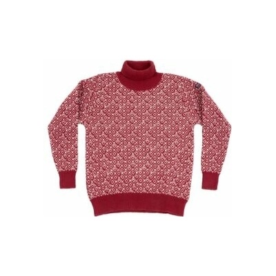 Devold Svalbard Refined High Neck červená