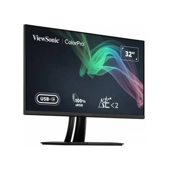 ViewSonic Монитор ViewSonic 32", IPS, 4K Ultra HD, 60Hz, 5ms, HDMI, DisplayPort, VP3256-4K