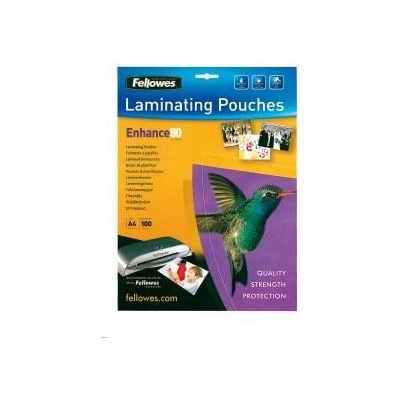 Laminovacie fólie Fellowes 216x303 A4 80mic matné