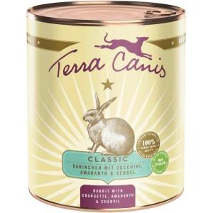 Terra Canis Заек с тиквички, амарант и естрагон 800 г