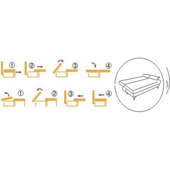 Image 1 of Мебелна фабрика НОВ ДОМ - гр. Ямбол Диван Вива (Продукт 23)