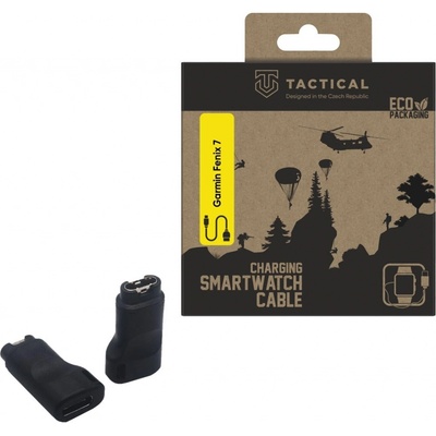 Tactical USB-C Adaptér pre Garmin Fenix 7 Čierna KP31214