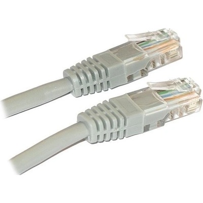 XtendLan PKC_5UTP100grey Patch, Cat 5e UTP 10m šedý Patch, , křížený, Cat 5e, UTP, 10m, šedý