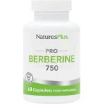 NaturesPlus Pro Berberine 750 mg [60 капсули]