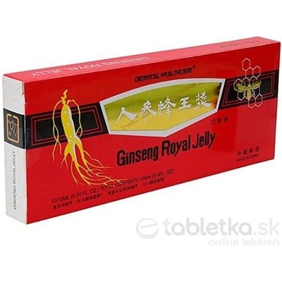 Kontipro GINSENG ROYALL JELLY Amazonas ampulky na pitie 10 ks