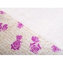 Joyeon Luxusní deka mikroplyš s beránkem Růže 150x200