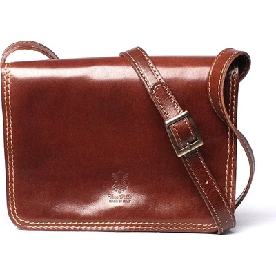 Dámská středně velká crossbody kabelka no. 51 kablekproVas.cz hnědá