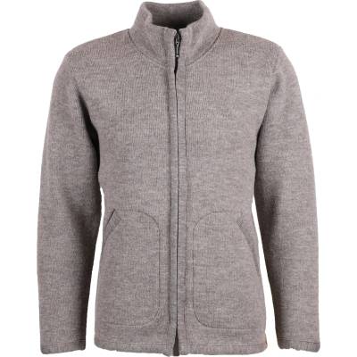 Albmerino Мъжко вълнено яке Albmerino Boiled Wool Stand-up Collar Jacket Wool jacket - Beige Mottled (005-4644-0313)
