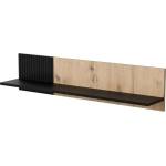 Cama meble Етажерка Cama MERCI 110x20x25 черно/дъб artisan (MERCI 400017)