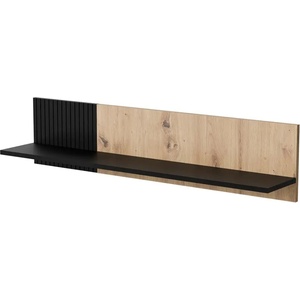 Cama meble Етажерка Cama MERCI 110x20x25 черно/дъб artisan (MERCI 400017)