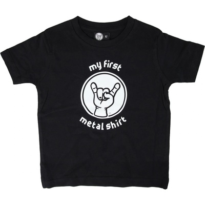 METAL-KIDS тениска метална на децата - Първата ми метална риза - Metal-Kids - 255-25-8-7