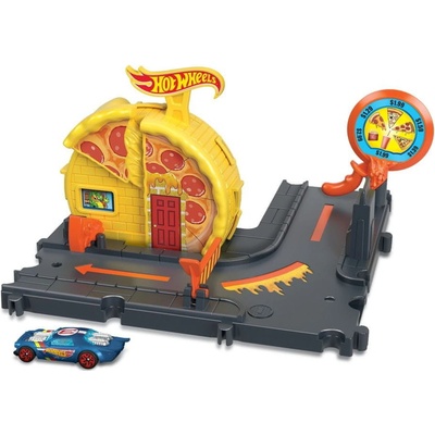 Hot Wheels HMD53 City Zábava ve městě Pizzerie