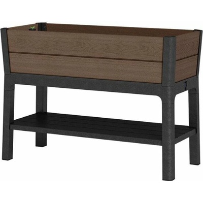 Keter Kvetináč Darwin Elevated Pro 113 x 79,8 x 47,5 cm hnedý
