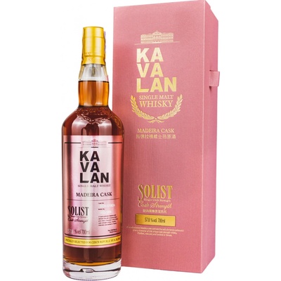 Kavalan Solist Madeira Cask 57,8% 0,7 l (kazeta)