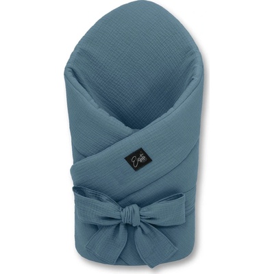 Esito Mušelínová zavinovačka Denim Blue