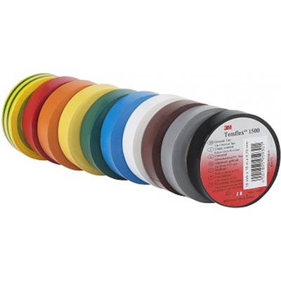 3M Temflex Vinylová elektroizolační páska 19 mm x 20 m zelená